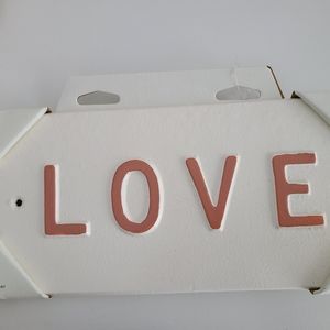Love Decor Sign